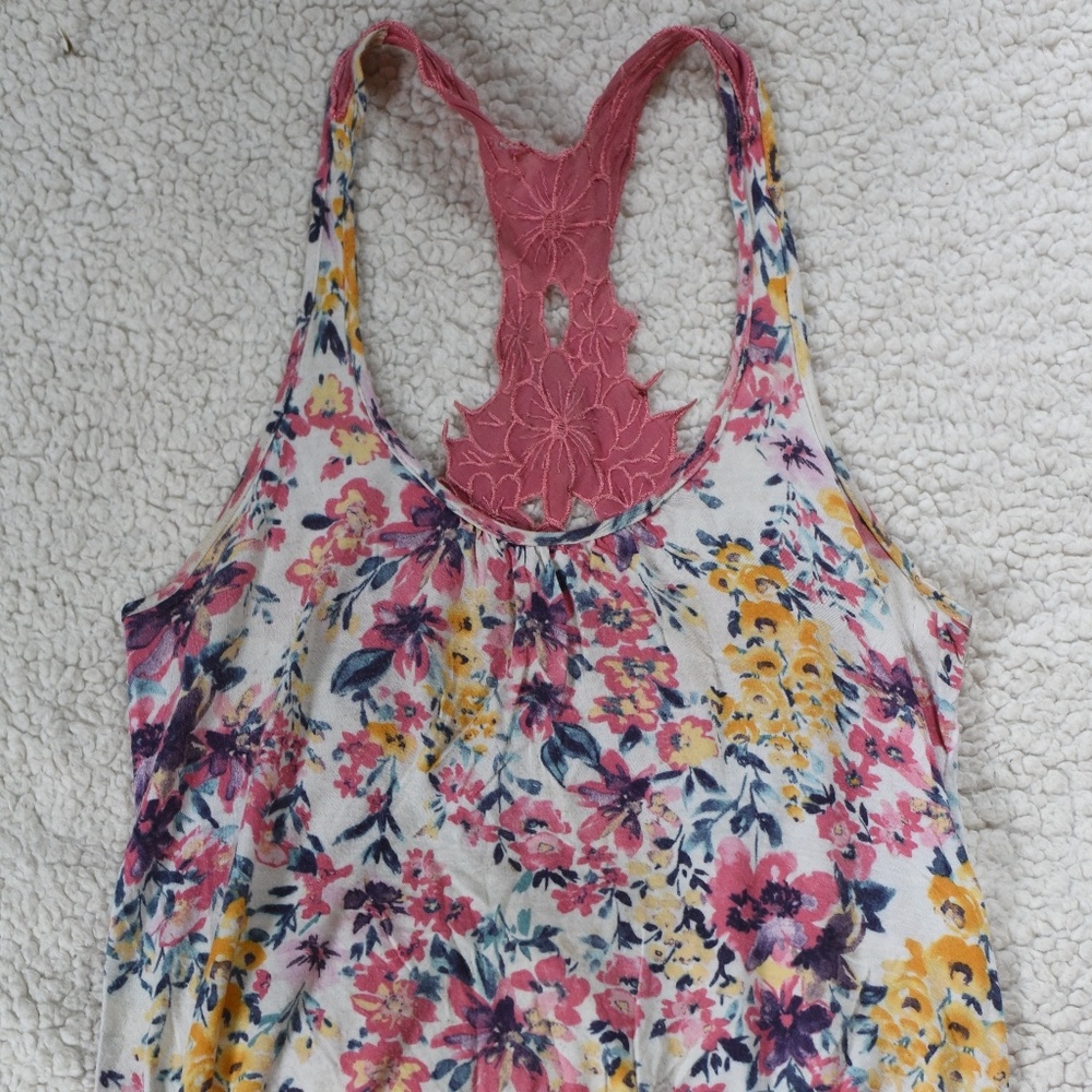 Beautiful floral tank